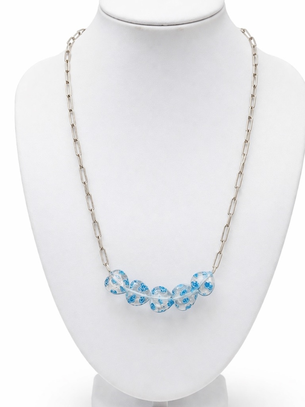 Sugarfix heart paperclip necklace NWT